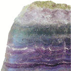 Фиолетовые камни камни: аметист, чароит, флюорит.